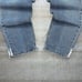 Vintage Silver Tab Levis Jeans Flared Light Wash Denim Loose Fit 100% Cotton 90s