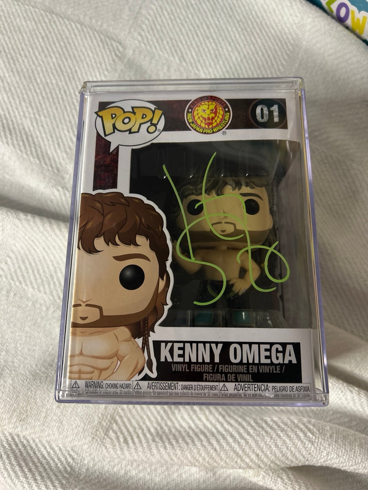 Autographed Kenny Omega Funko