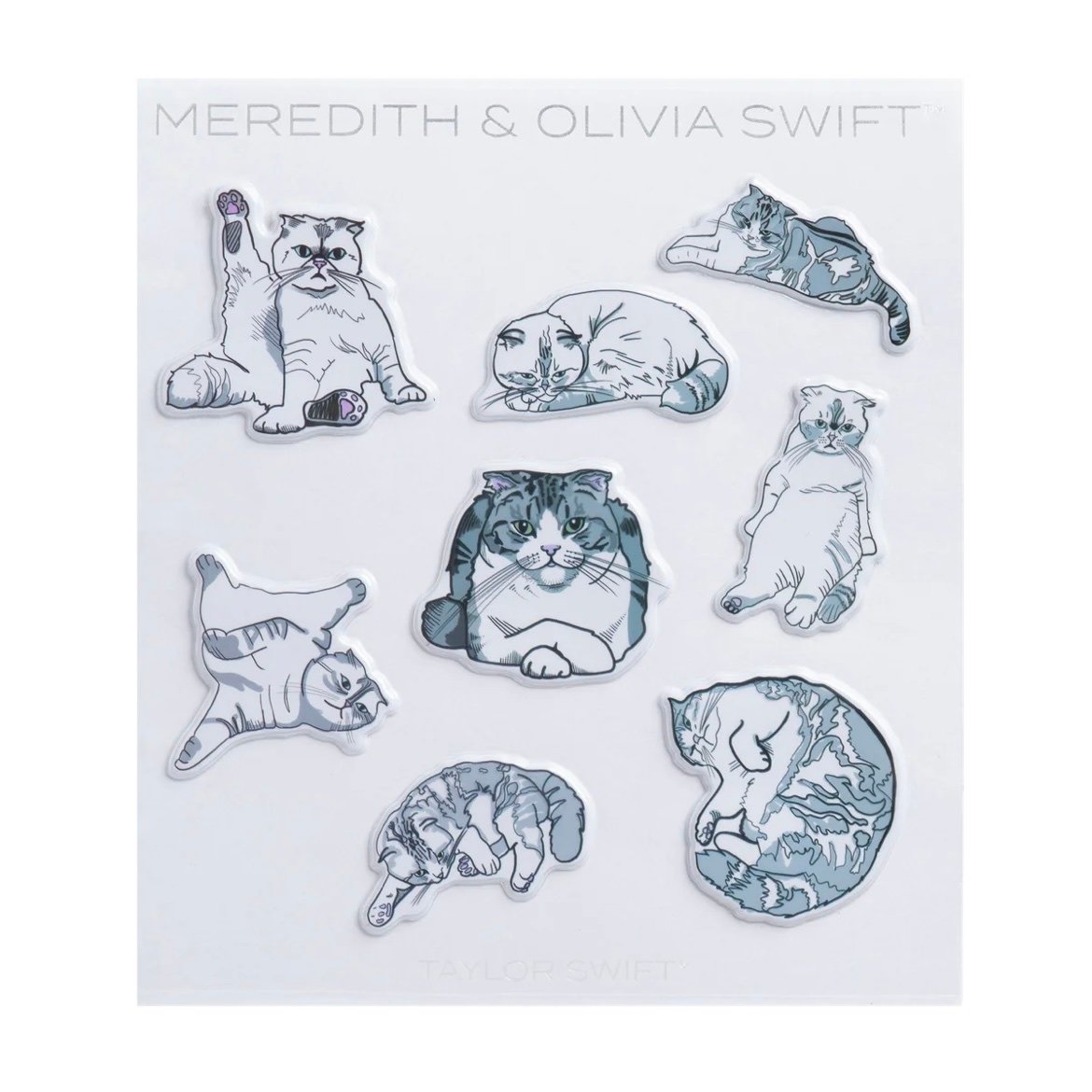NEW Taylor Swift Cat Sticker Sheet
