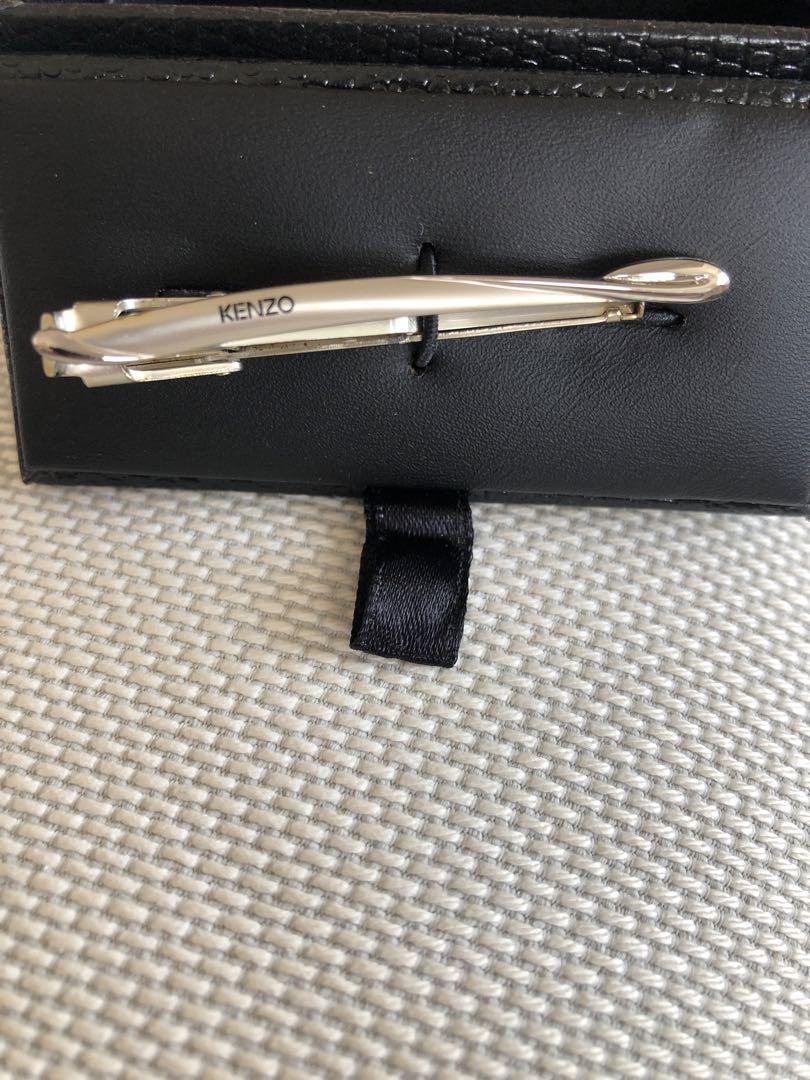 KENZO Silver Tie Clip
