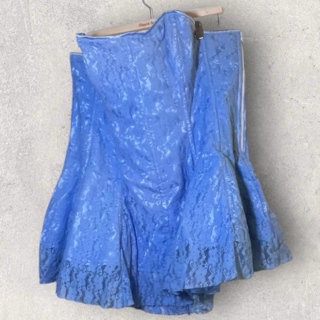 Daisy Corsets Blue Tinker bell Corset Dress Size 6XL