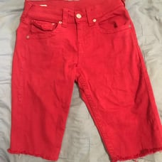 red True Religion jean shorts size 28 ri
