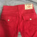 red True Religion jean shorts size 28 ri