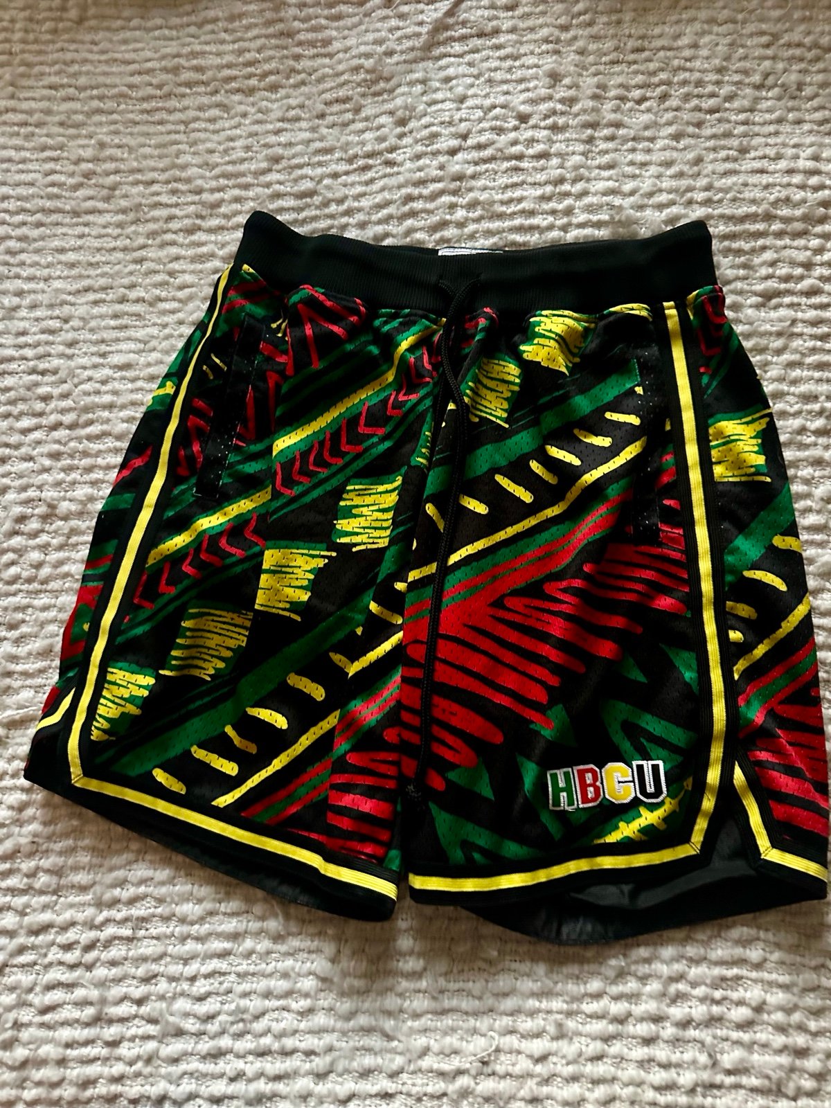 MITCHELL & NESS x HBCU Game Day Pattern Short