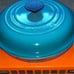 NIB Le Creuset Signature Cast Iron 2.25 Quart Braiser, Caribbean