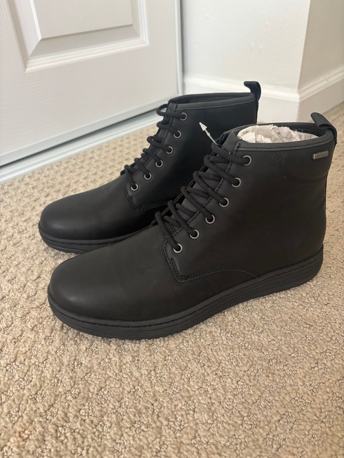 NEW - GEOX Men Ankle Boots Amphibiox Black Size 9