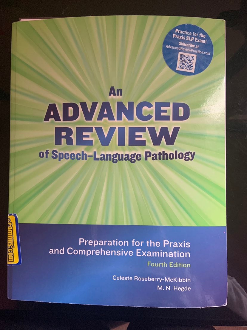 An Advanced Review of Speech Language Pa