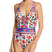 Nanette Lepore Antique Goddess LePore One-Piece Swimsuit Strappy Back M