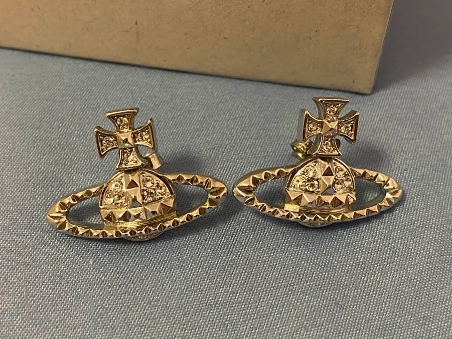Vivienne Westwood Mayfair Bas Relief Earrings