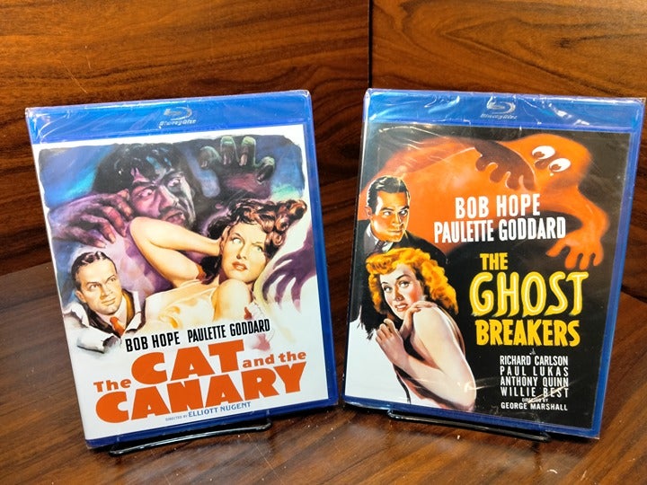 Cat and the canary/The Ghost Breakers (Blu-ray) Bob Hope-NEW (Sealed)-Free S&H
