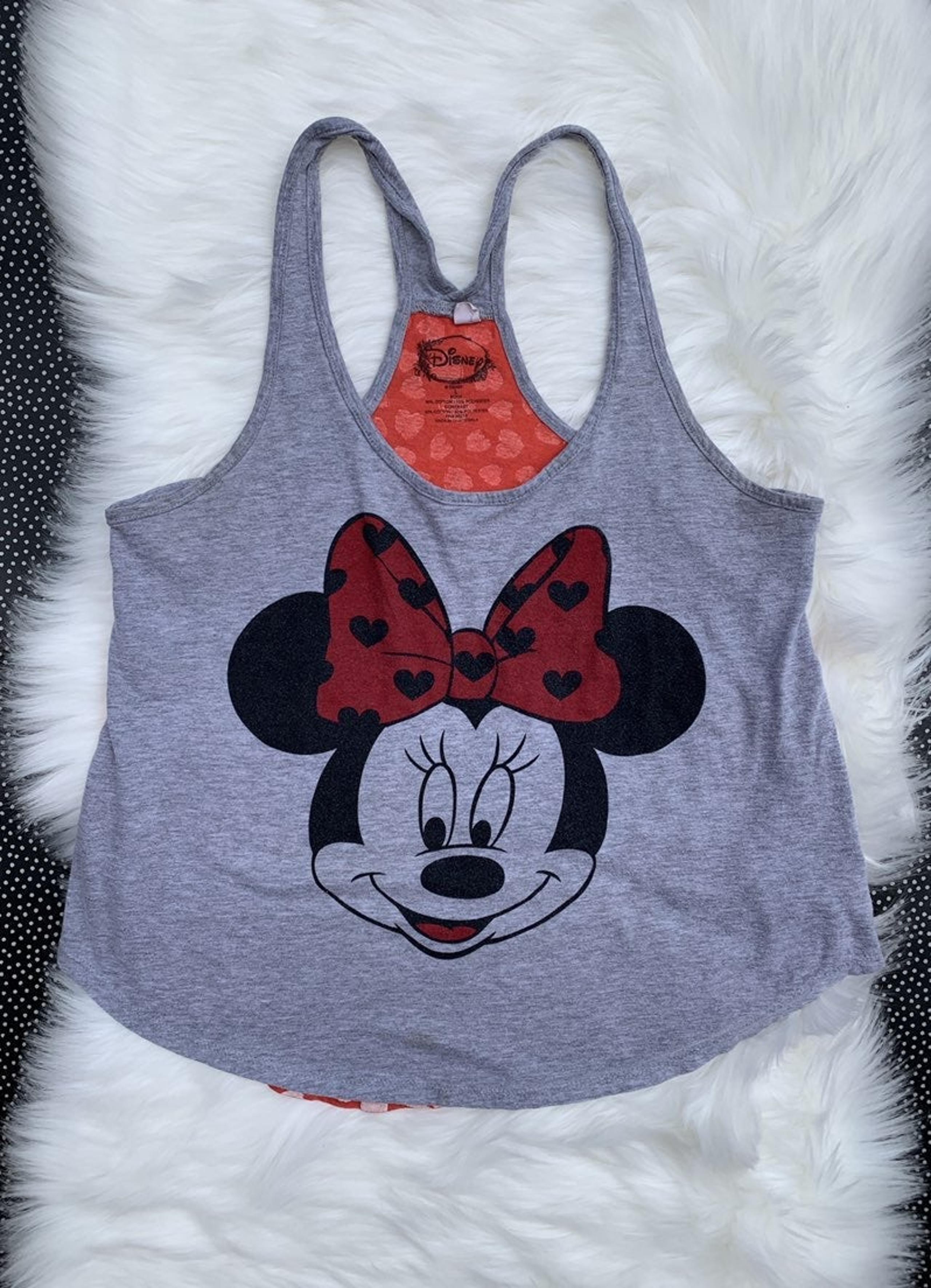 Minnie Mouse Contrast Tank Top