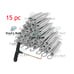 Bounce Pro Trampoline Springs Galvanized Heavy-Duty Steel Replacement + T Hook