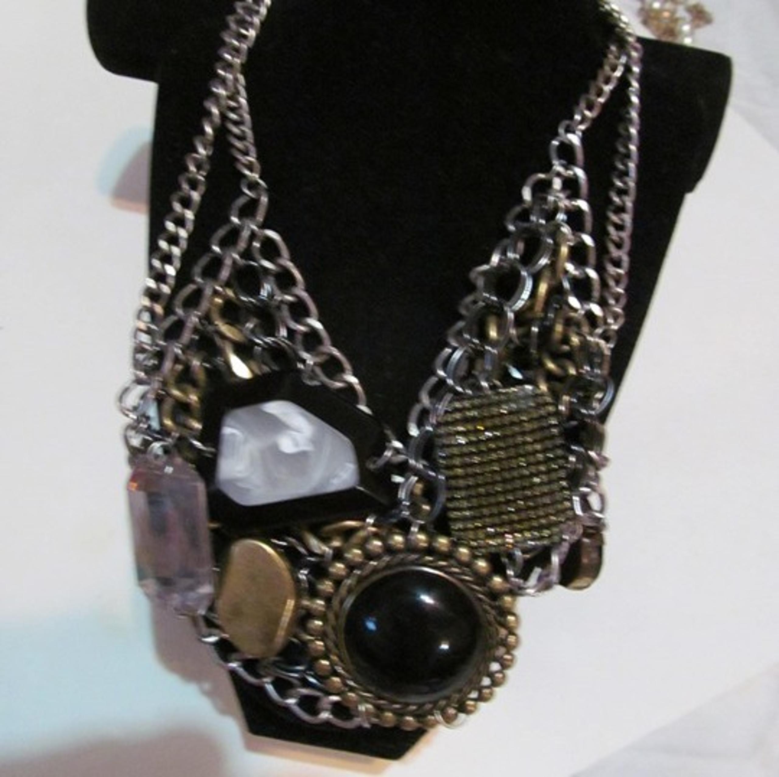 Vintage Lucia choker statement Necklace
