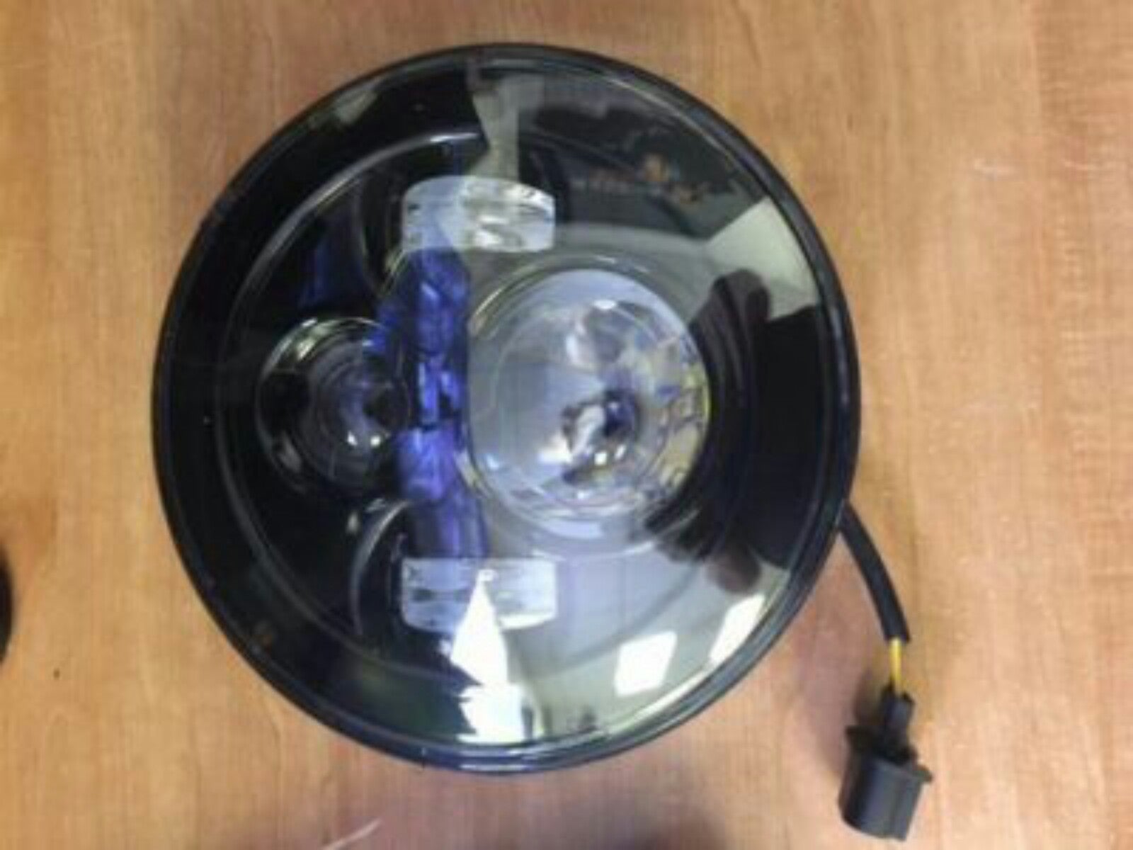 7″ DAYMAKER Replacement Black Projector HID LED Light Bulb Headlight Motorcycle