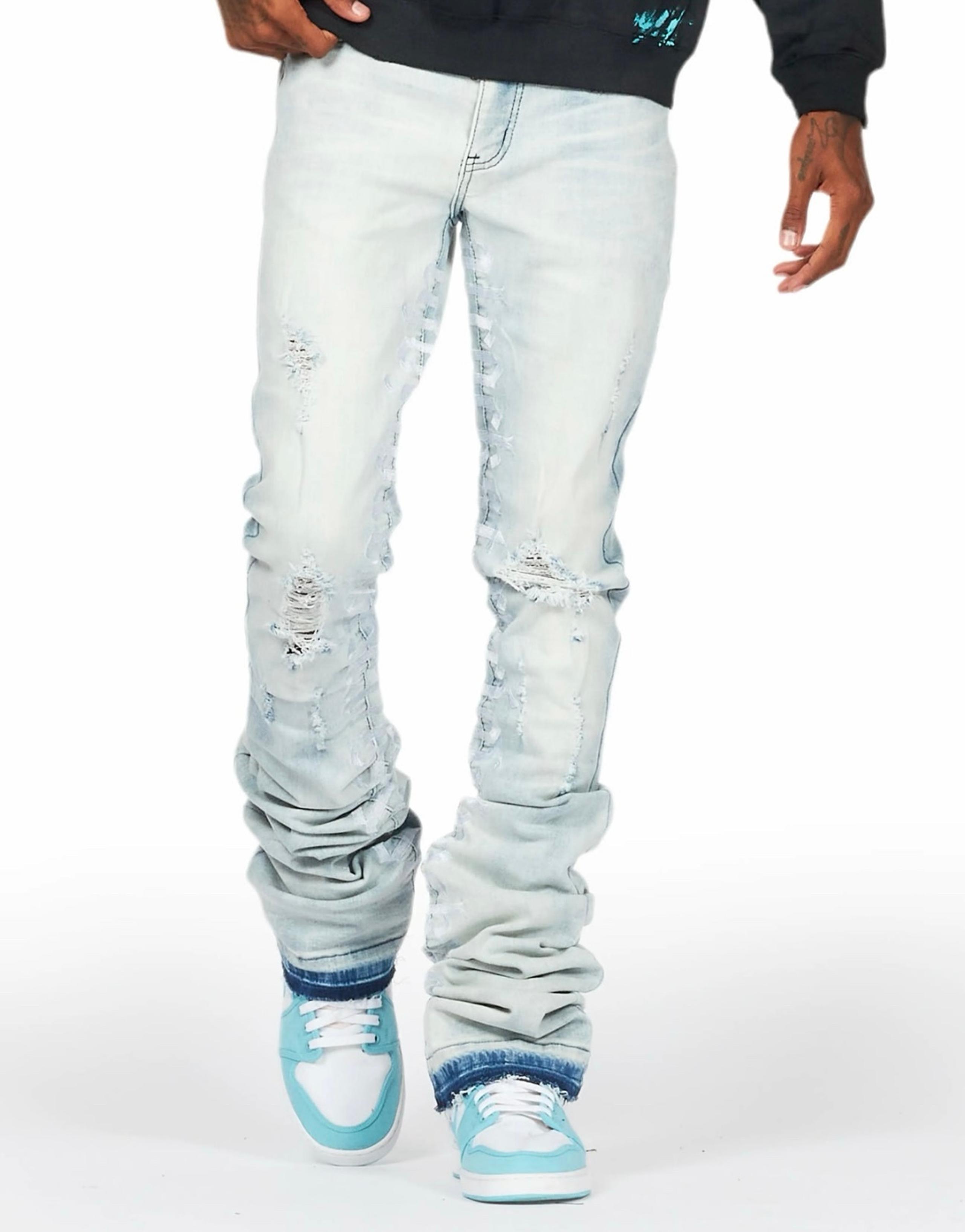 Rockstar Colette Super Stacked Flare Jeans