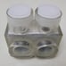 3 New Panduit PCSB600 AL9CU 4 600 kc Electrical Mill 4 Lug Pass Through