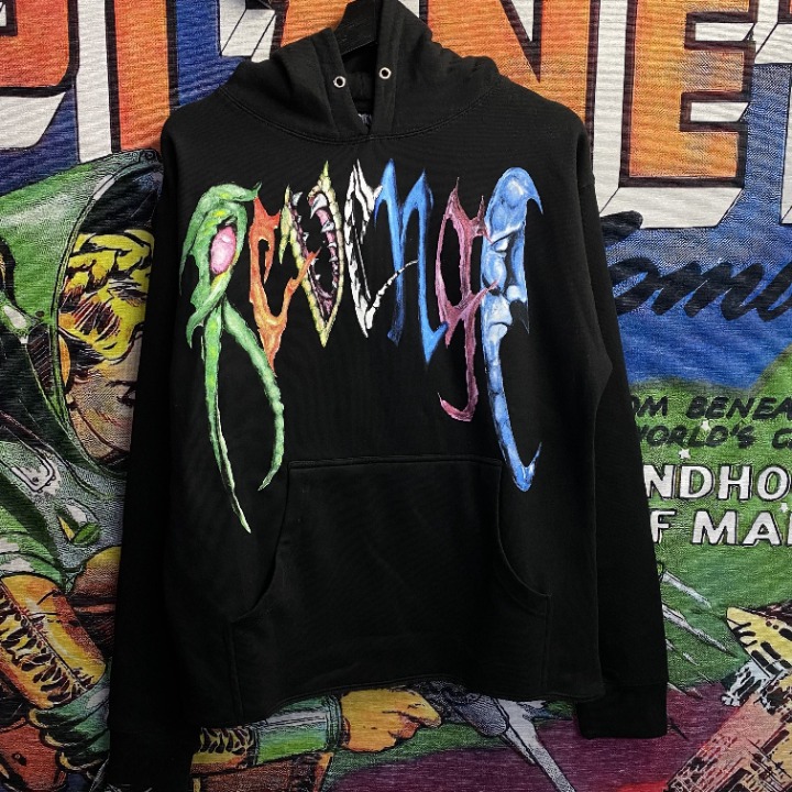 New Revenge Trippie Redd x Revenge Collab Black Hoodie size Small