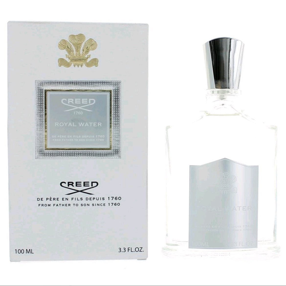 Royal Water by Creed Eau de Parfum 3.4oz New in Box For Unisex