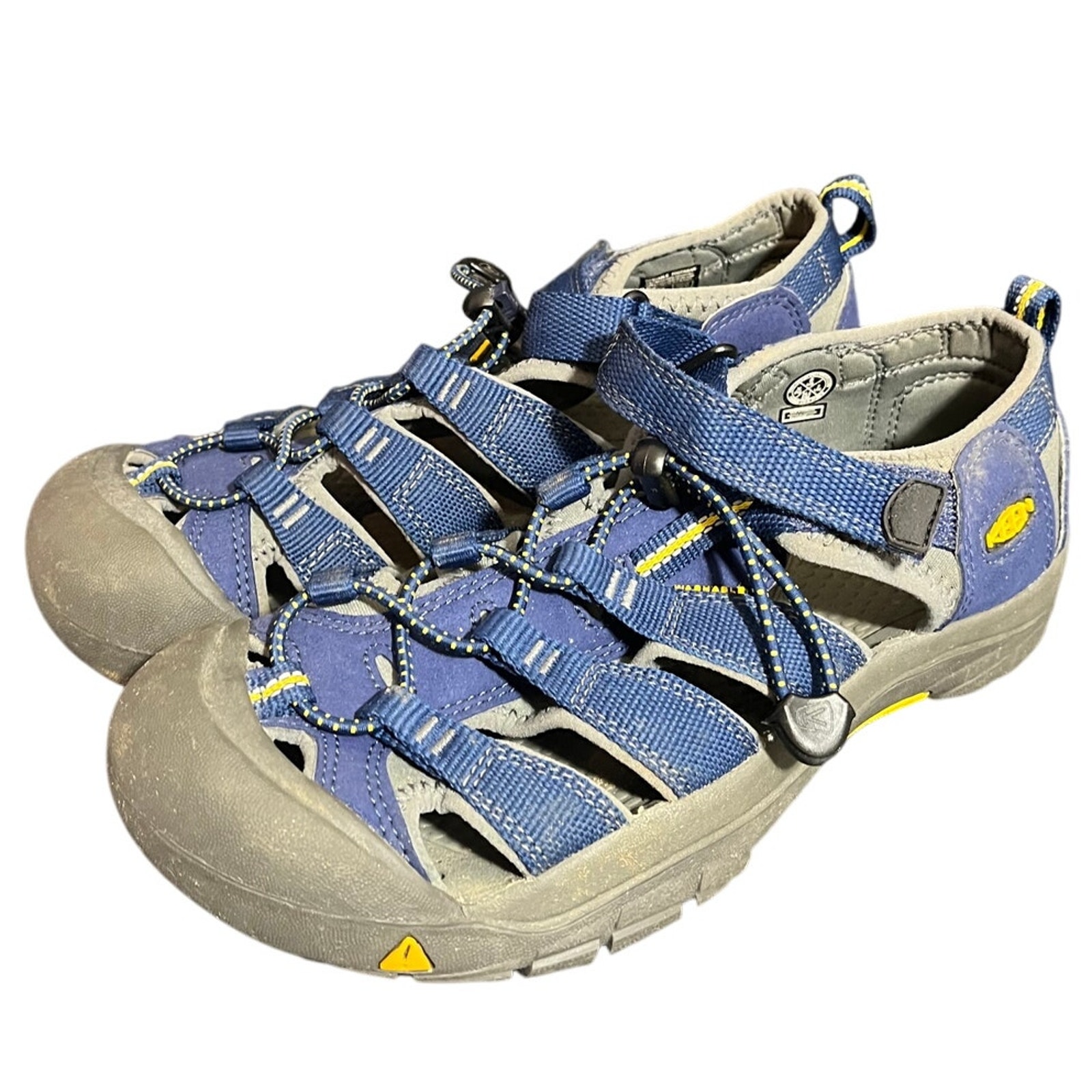 KEEN Newport H2 Kids 6 Womens 7.5 Blue Sandals Water Sport Hiking Shoes