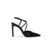 Schutz Aimee High Heels in Black Patent Leather 6.5 with Box Womens Mules