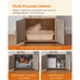 Feandrea WoodyWonders 2-in-1 Cat Tree with Litter Box Enclosure - Modern Cat Con
