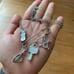 Juicy Couture Safety Pin Necklace Jewelry Silver