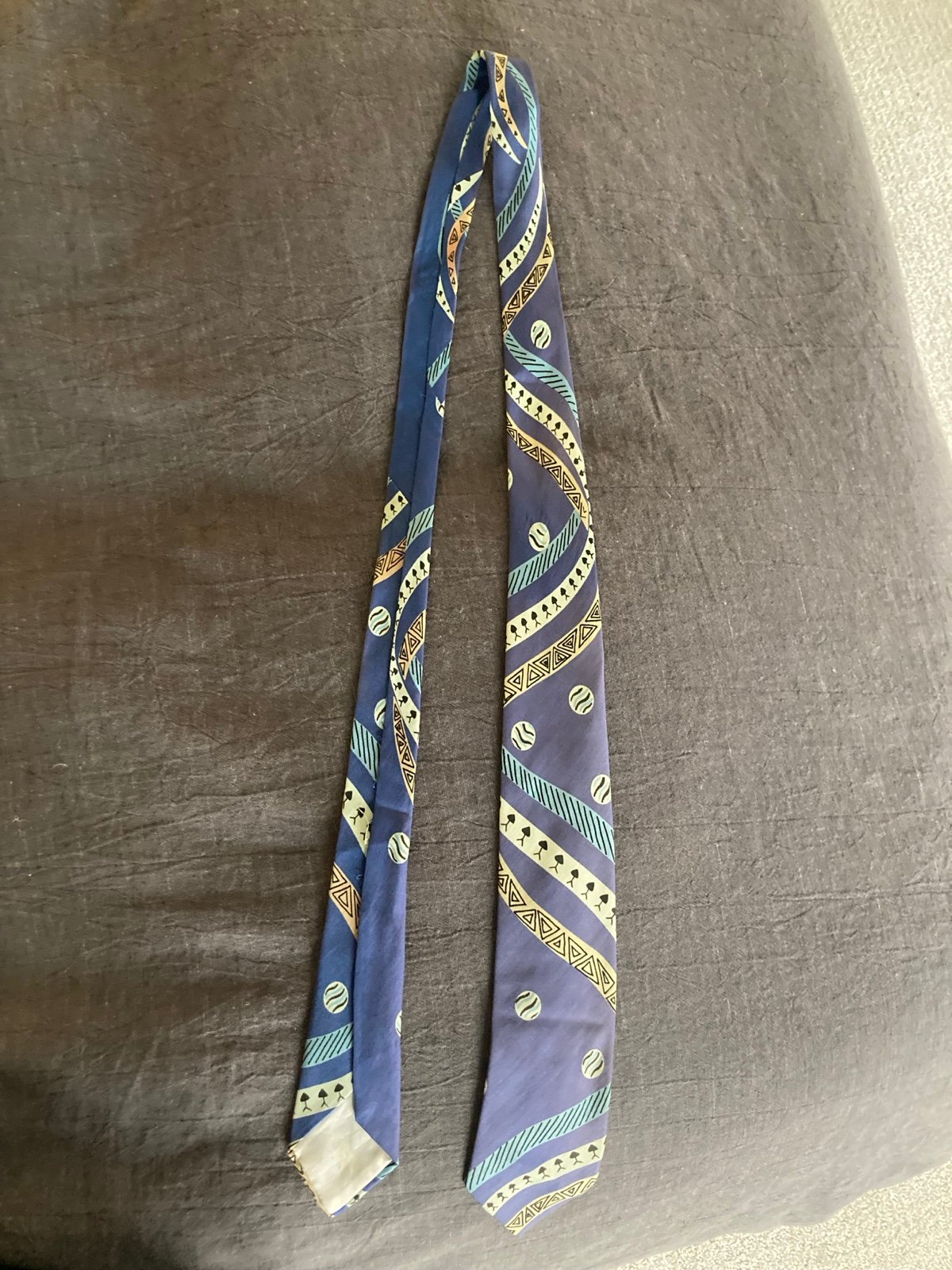 Vintage Tina Leser tie 1950s/1960s