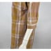 Prana Deryn Dress Women M EUC Button-Up Pockets Organic Cotton Collared Plaid