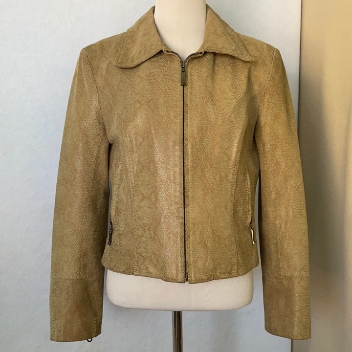 Dimension Vintage Genuine Leather Jacket