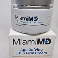 Miami MD Age Defying Lift & Firm Cream For Neck & Face BHA Free - 50 ml