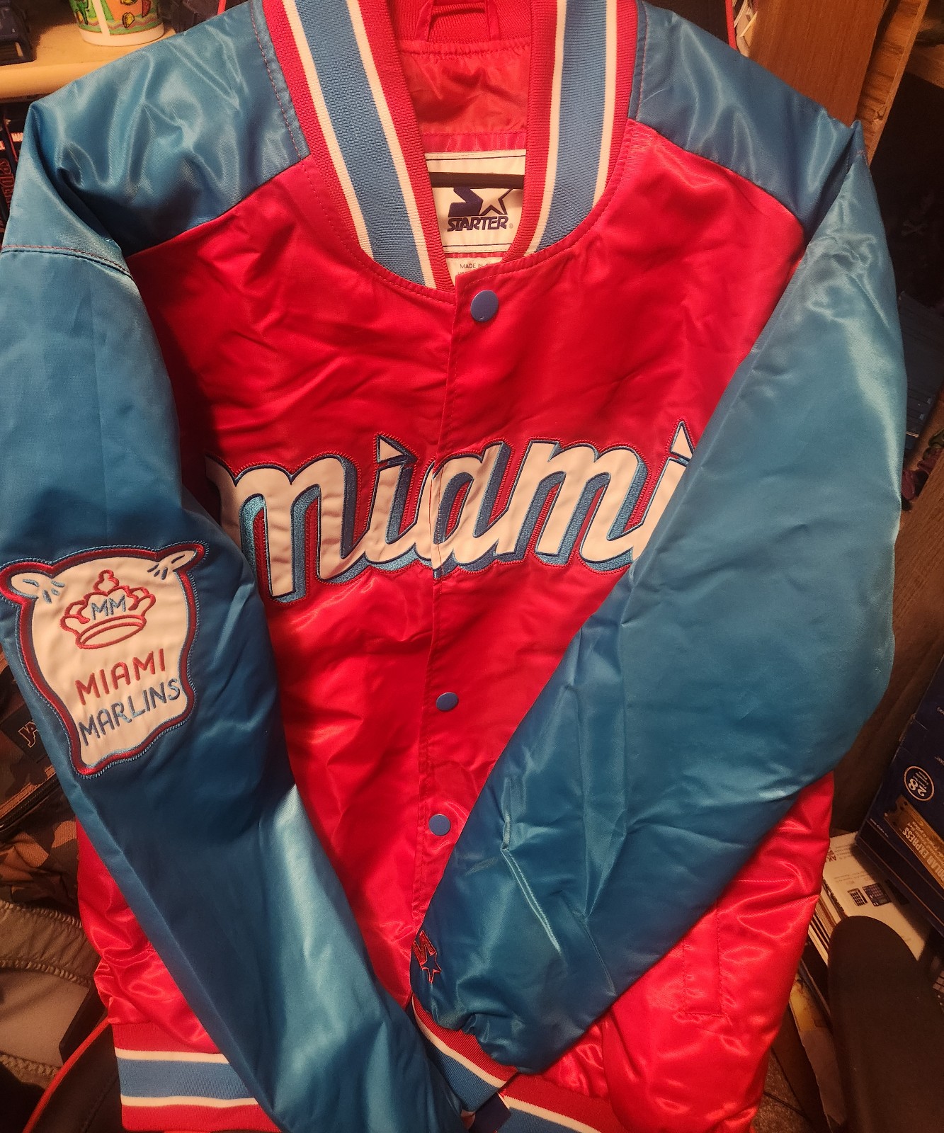 Starter Miami Marlins jacket 2xl