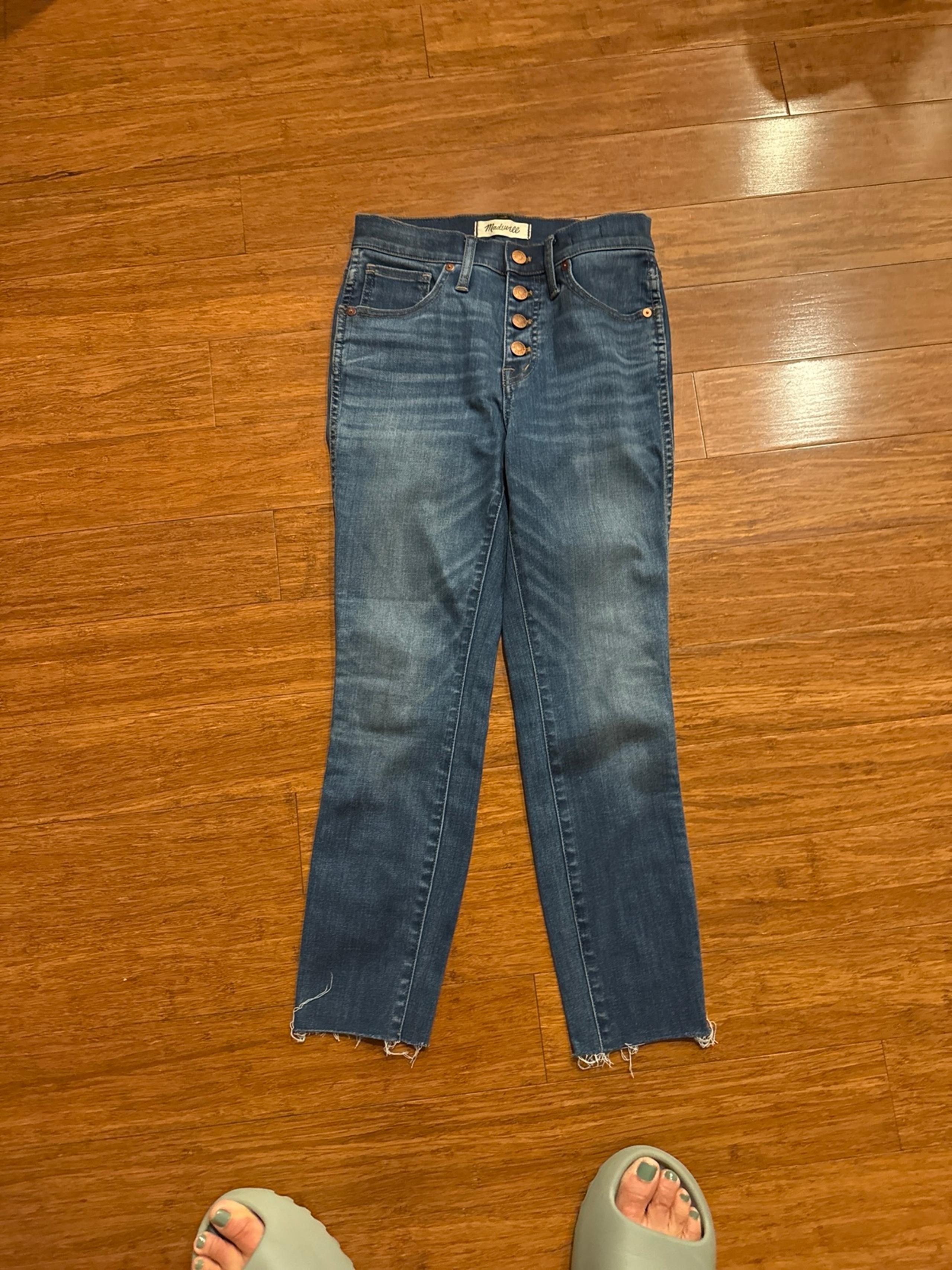 Madewell 10” High-Rise Skinny Crop Jeans Women’s 25 Petite
