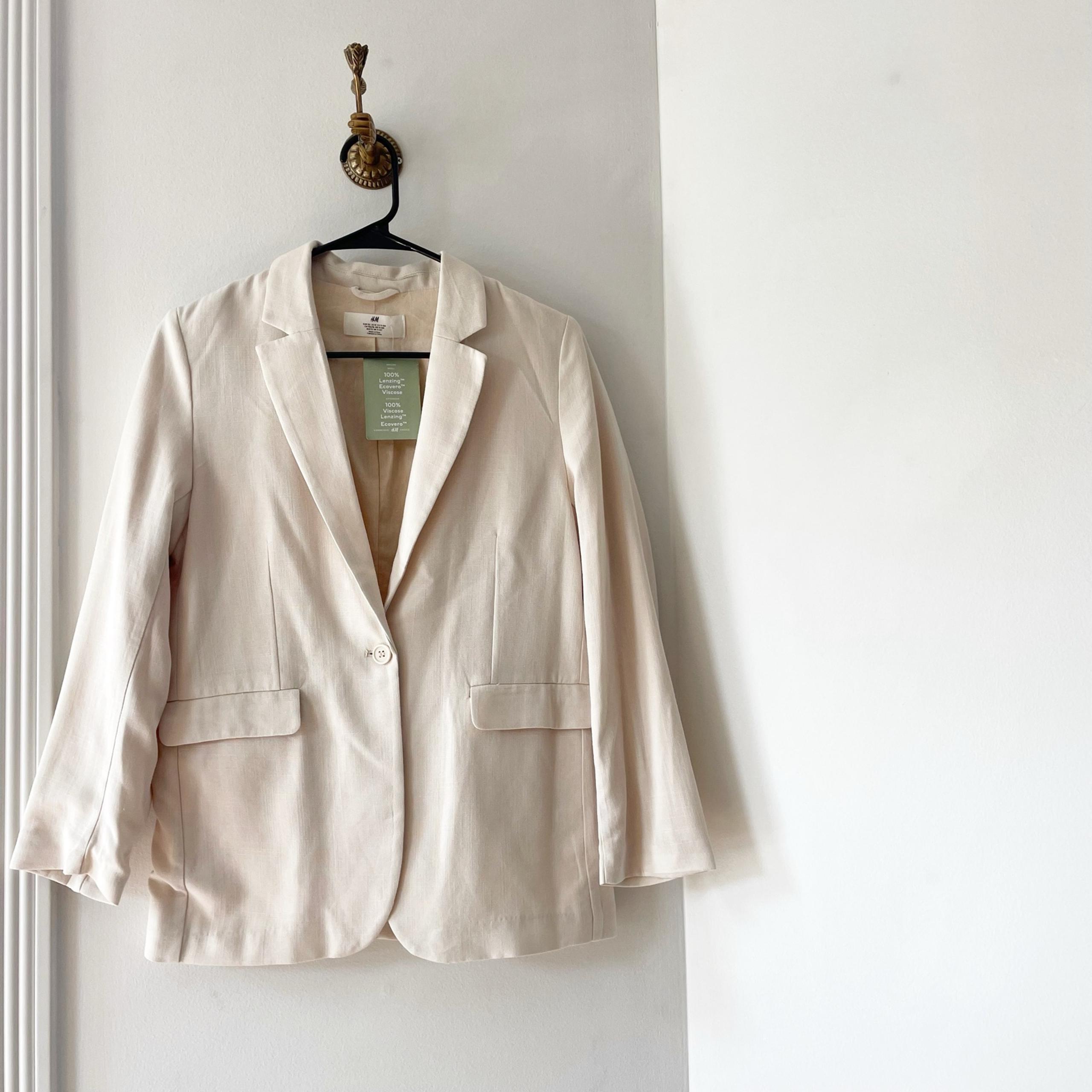• New • H&M Beige Sport Coat / Blazer • 11/12