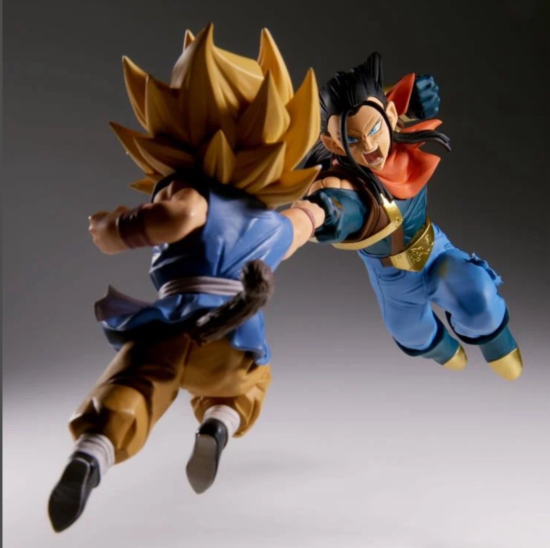 Banpresto Dragon Ball GTMatch Maker Super Android 17 & SS Goku