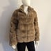 NWT CALVIN KLEIN FAUX FUR ZIPPED JACKET