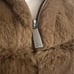 NWT CALVIN KLEIN FAUX FUR ZIPPED JACKET