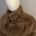 NWT CALVIN KLEIN FAUX FUR ZIPPED JACKET