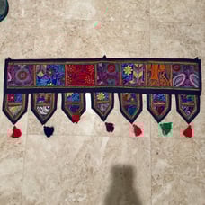 Indian window decor