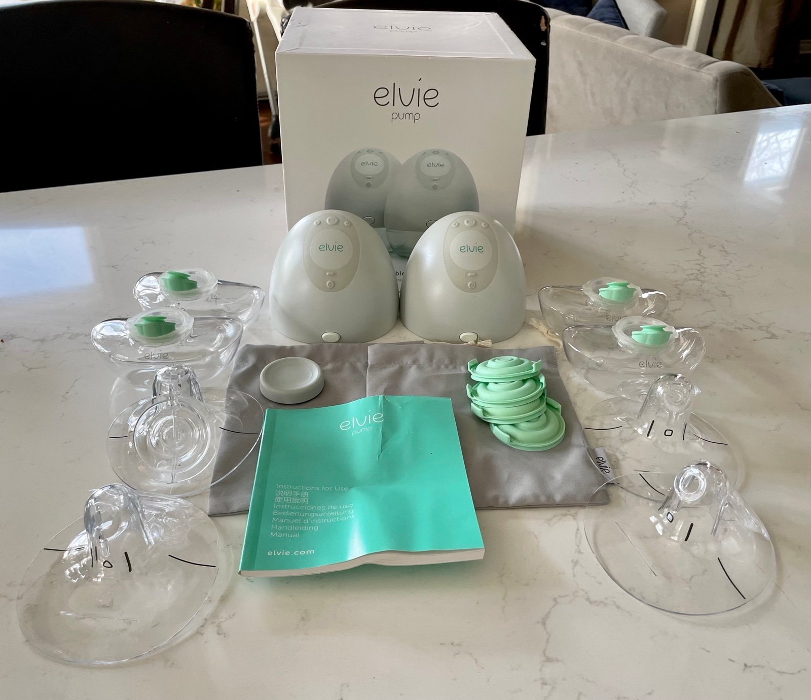 elvie breast pump