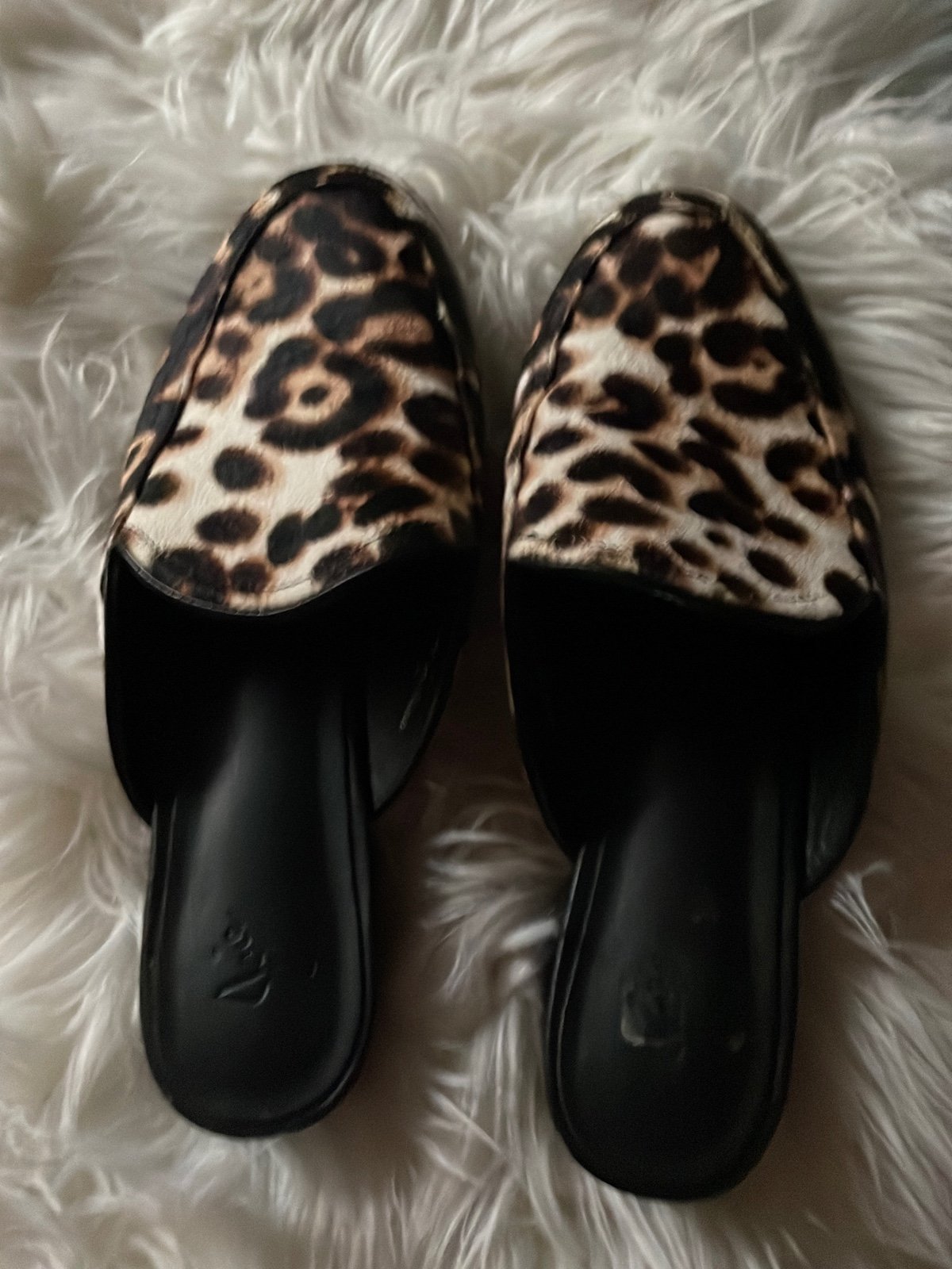 Joie Calf Leather Mules