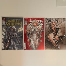 White Widow #1 2nd Print Best Bundle
