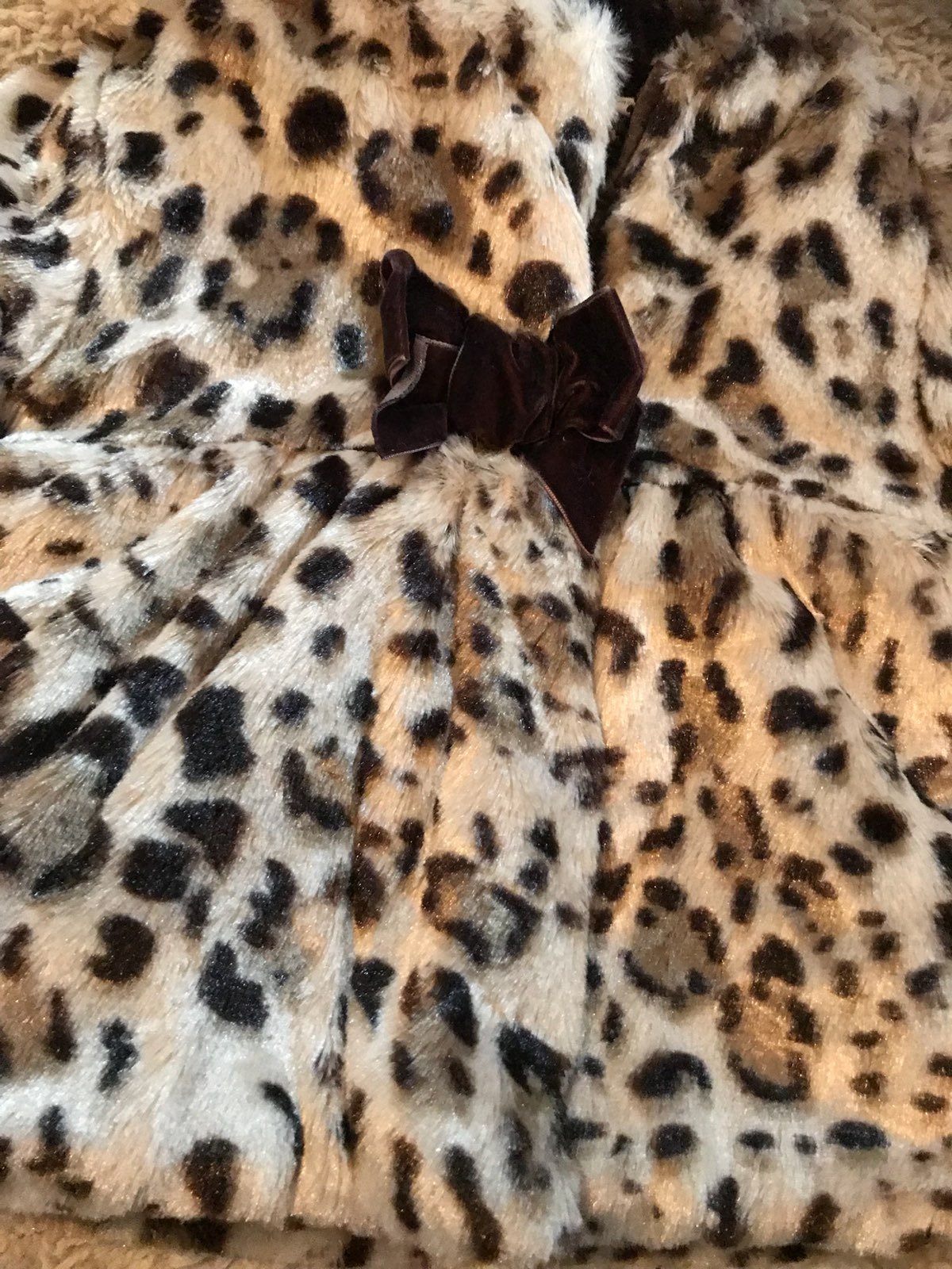 Baby Girl Fur Coat
