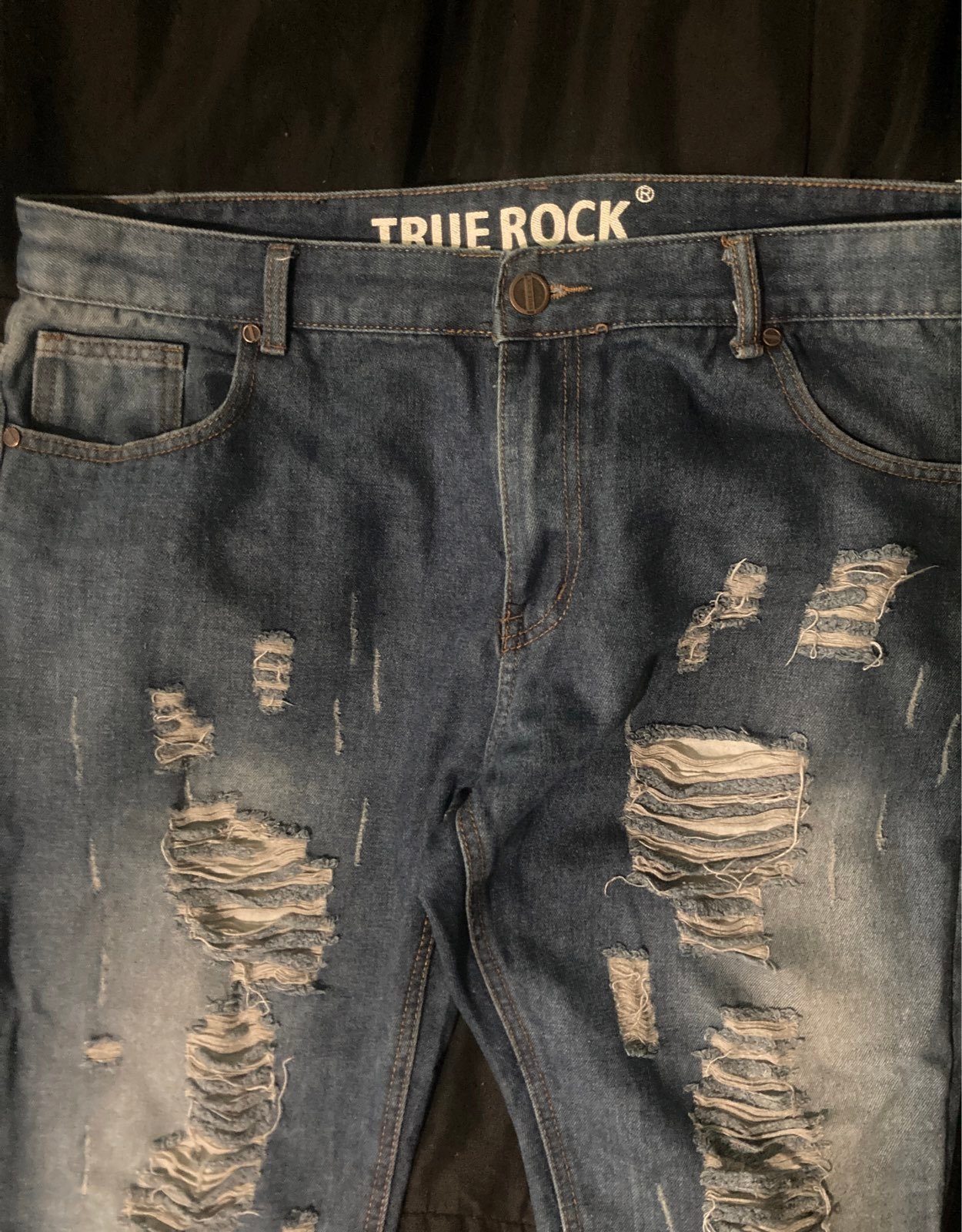 True Rock Classic Straight Leg Jeans for Men Mercari