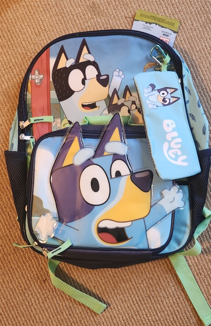 Bluey backpack