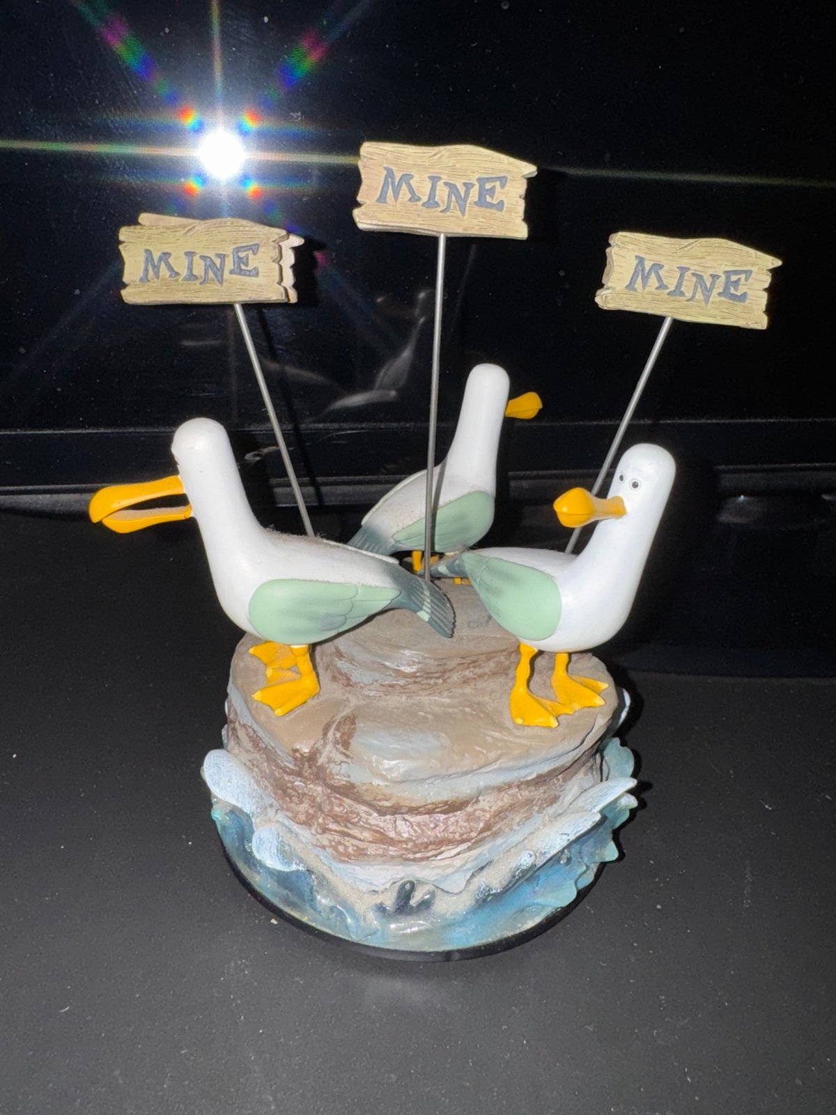 Disney store finding Nemo figure