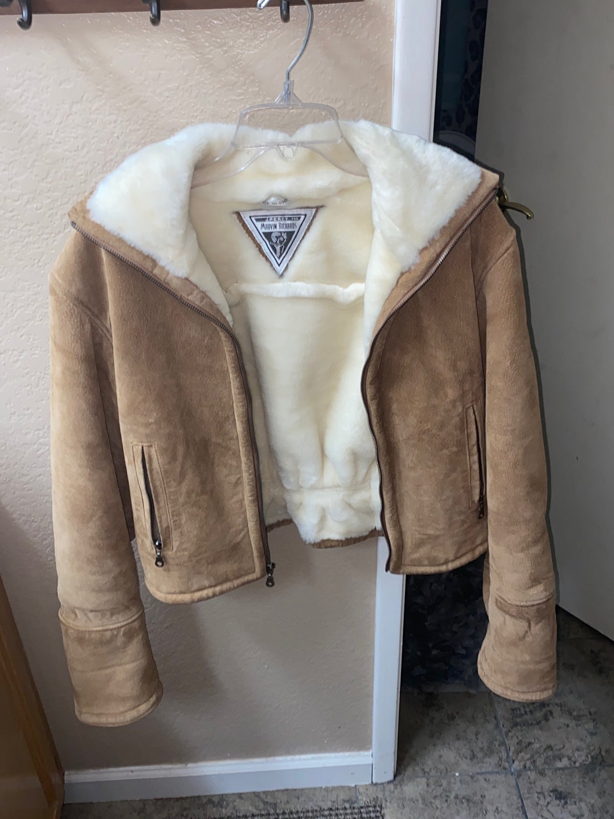 Genuine Leather fur jacket