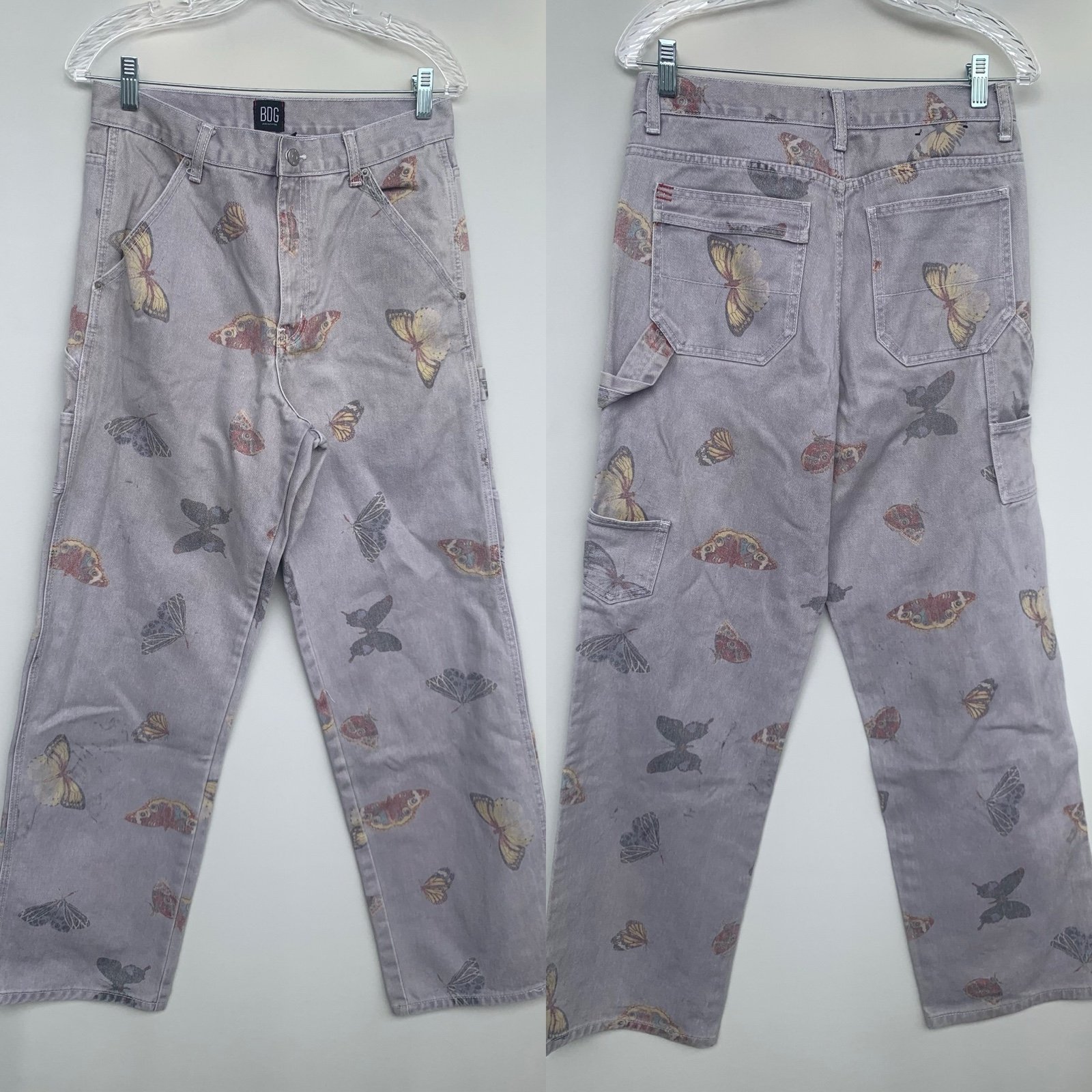 UO BDG butterfly high rise carpenter jeans Sz 30