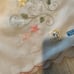 New Stunning Vintage Floral Linen Tablecloth w/Napkins and Coasters 106”L x 64”W