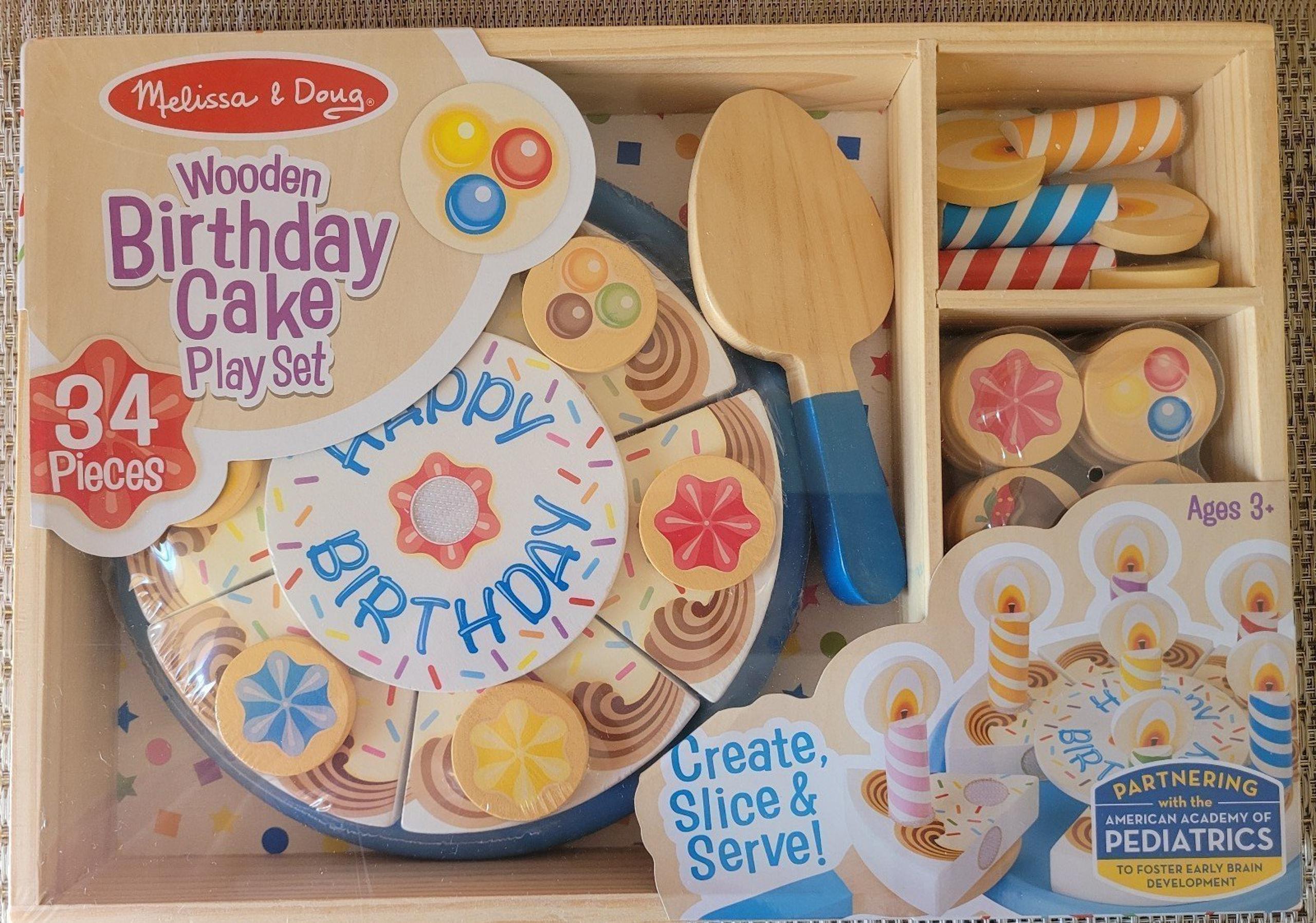 Melissa & Doug. Ages 3+ every day's a celebration with our birthday party!