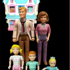 Playskool Victorian dollhouse family figures people